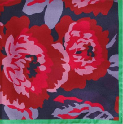 Duchamp Utopia Garden Pocket Square