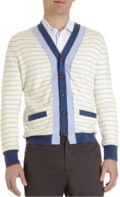 Wendi Reed Stripe Button Cardigan