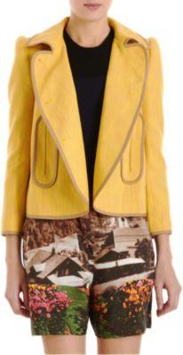 Carven Double-Breasted Short Jacket
