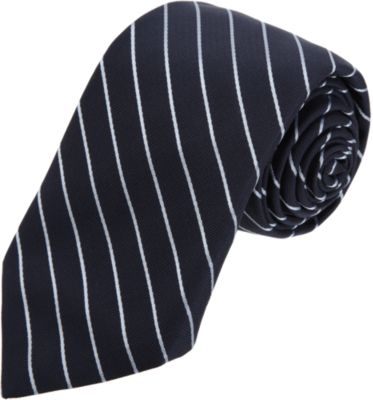 Barneys New York Fine Stripe Tie
