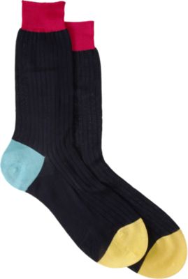 Richard James Colorblock Sock
