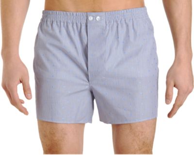 Zimmerli Square Dot Stripe Boxer