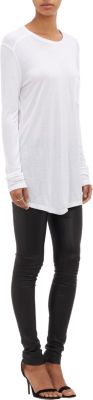 T by Alexander Wang Single Pocket Long Sleeve Tee