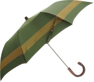 Barneys New York Striped Folding Umbrella