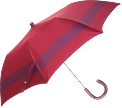 Barneys New York Striped Folding Umbrella