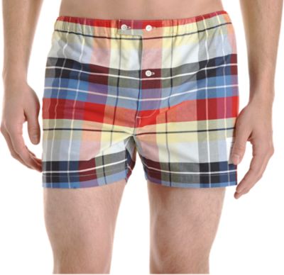 Thom Browne Plaid Boxer