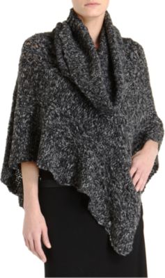 Ella Moss Cowl Neck Poncho
