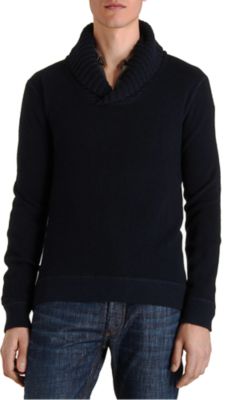 Michael Kors Shawl Neck Sweater