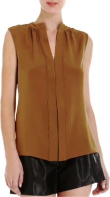 Derek Lam Sleeveless Crepe Blouse
