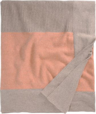 Rani Arabella Herringbone & Ribbing Throw