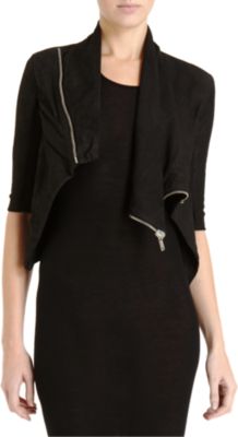 Rick Owens - Half Sleeve Peplum Jacket