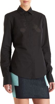 Alexander Wang - Perforated Tuxedo Oxford