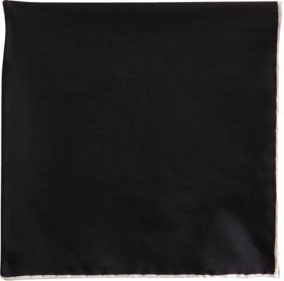 Drakes London Simple Pocket Square
