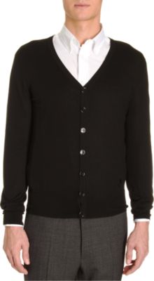 Alexander McQueen Basic V-Neck Cardigan