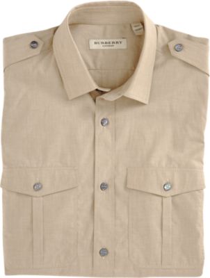 Burberry London Tailored Military Shirt