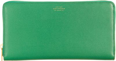 Smythson Emily Zip Around Travel Wallet