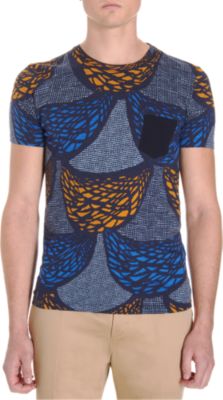 Burberry Prorsum Abstract Print Tee