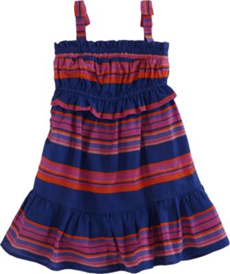 Little Marc Jacobs Horizontal Stripe Dress