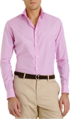 Ralph Lauren Purple Label Gingham Button Down
