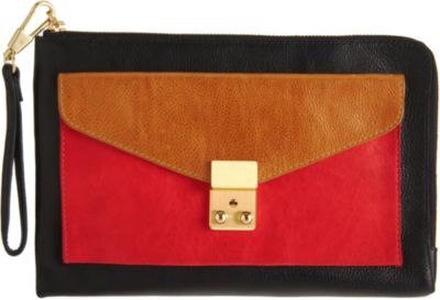 3.1 Phillip Lim Colorblock Small Pashli Zip Clutch