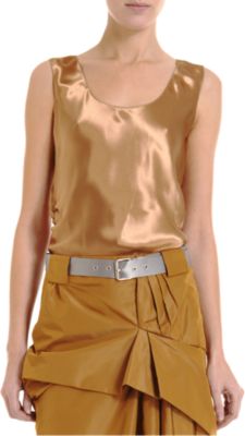 Marc Jacobs Ruffle Scoopneck Blouse