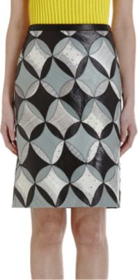 Derek Lam Geometric Skirt