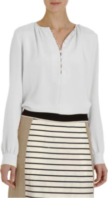 Derek Lam Poet Sleeve Blouse