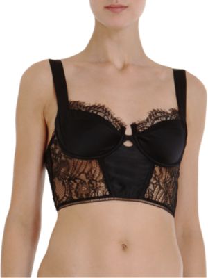 Kiki de Montparnasse by Julia Restoin Roitfeld Chantilly Corselette Bra