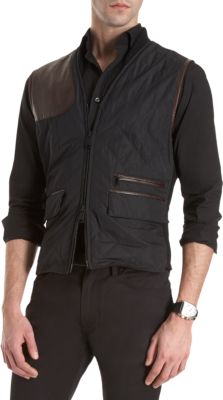 Ralph Lauren Black Label - Quilted Zip Vest