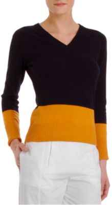Barneys New York V-Neck Sweater
