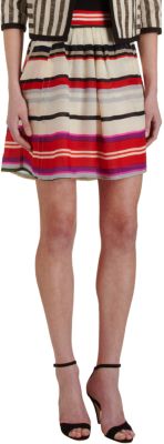10 Crosby Multi-Stripe Skirt