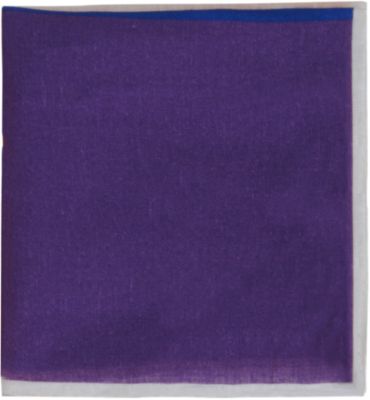 Roda Colorblock Pocket Square