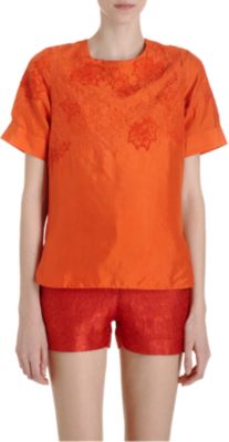 Maiyet Floral Hand-Embroidered Blouse
