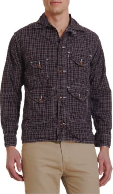 Post O'Alls Tartan Plaid Shirt Jacket