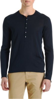 Alexander McQueen Long Sleeve Henley