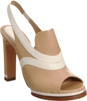 Chlo&eacute; Snakeskin Platform Sandal
