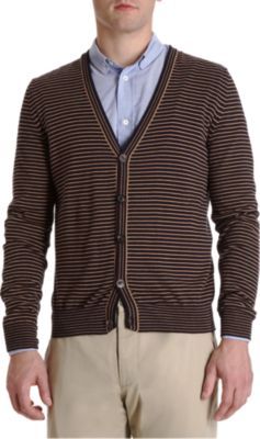 Maison Martin Margiela Striped Cardigan