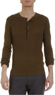 Michael Kors Ribbed Henley