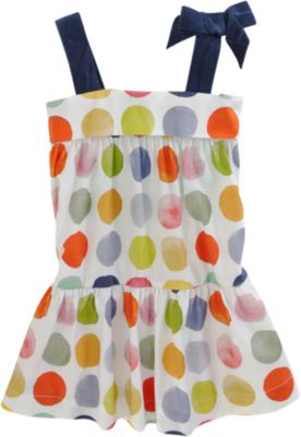 Il Gufo Multicolor Dot Dress