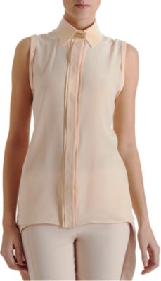 Givenchy Metal Collar Blouse