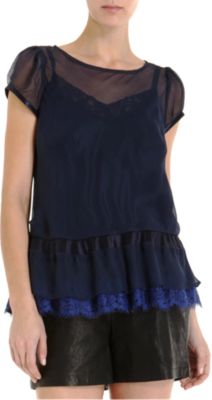 Sacai Lace Hem Tunic
