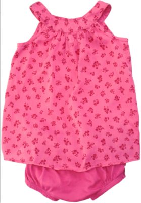 Little Ella Floral Top & Bloomer Set