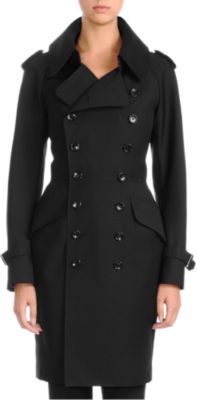 Junya Watanabe Comme des Gar&ccedil;ons Fitted Peplum Trench