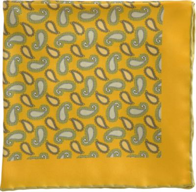 Kiton Tossed Paisley Print