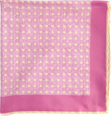 Kiton Dotted Pocket Square