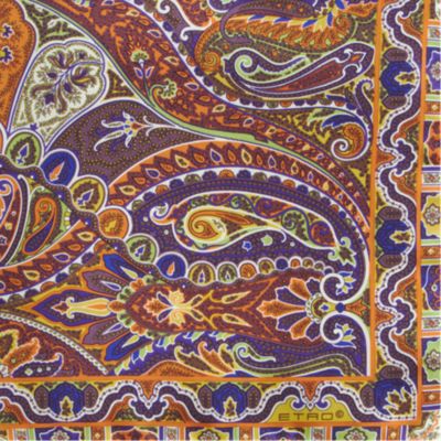 Etro Paisley Pocket Square