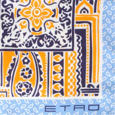 Etro Paisley Pocket Square