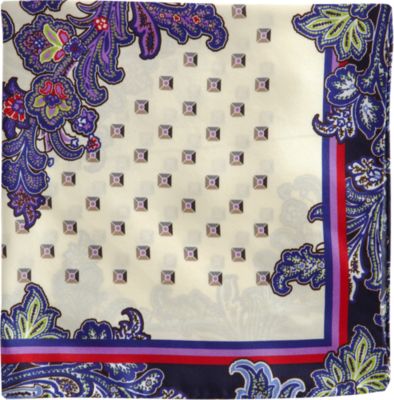 Etro Paisley Pocket Square