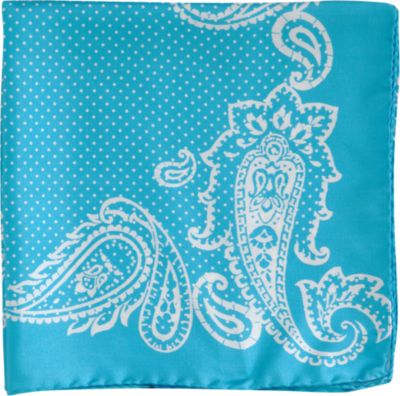 Etro Paisley & Polka Dot Pocket Square