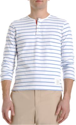 Thom Browne Stripe Henley Tee